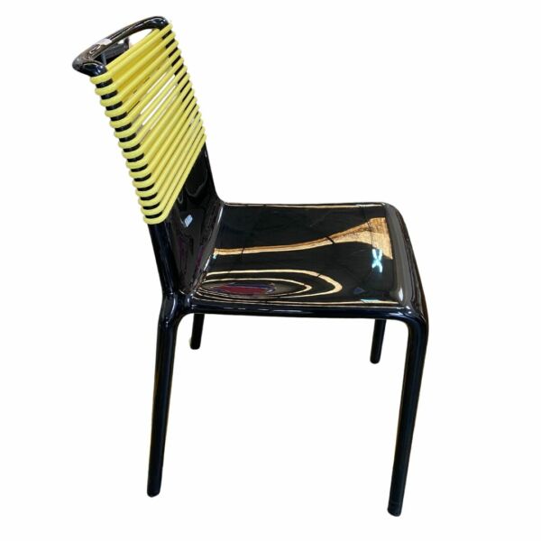 Cadeira Misa Joy Preto/Amarelo - Imagem 3