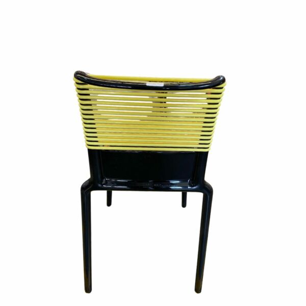 Cadeira Misa Joy Preto/Amarelo - Imagem 4