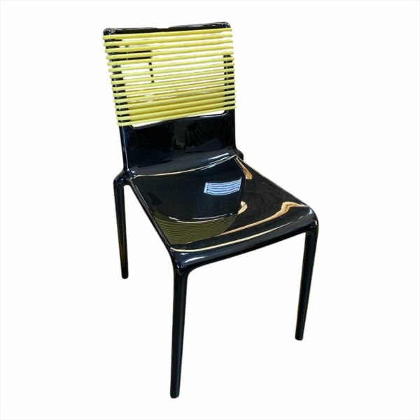 Cadeira Misa Joy Preto/Amarelo