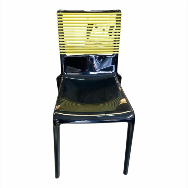 Cadeira Misa Joy Preto/Amarelo - Imagem 2