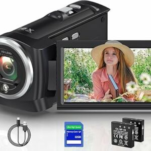 Filmadora Digital Video Camera QHD 2.7K