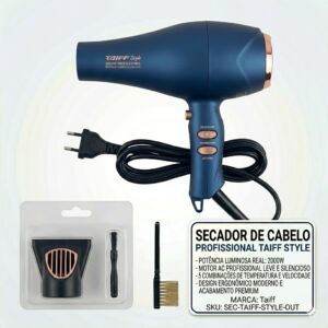 Secador de Cabelo Taiff Style - 2000W