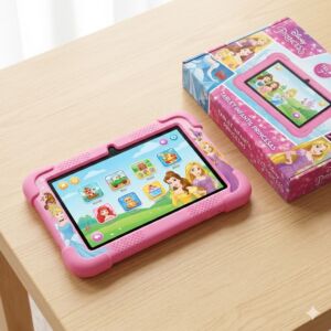 Tablet Infantil Princesas Disney - Tela 7" com Capa Anti-Queda