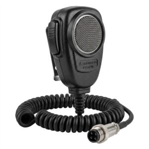 Microfone PTT de Mão 4 Pinos - Padrão Rádio PX